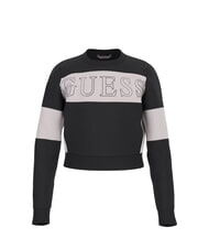 GUESS KIDS Felpa a girocollo a strisce con logo - Felpe Bambini