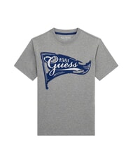 GUESS KNOP T-shirt da bambino a manica corta light stone heather - T-shirt Bambino - 1