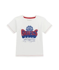 GUESS KIDS T-shirt bimbo a maniche corte purwhite - T-shirt Bambino - 1