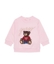 GUESS ACTIVE Felpa a girocollo bambina cotton candy pink - Felpe Bambini - 1