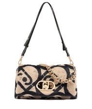 LIUJO LAPUFFY Borsa a spalla neutro/nero - Borse Donna - 1