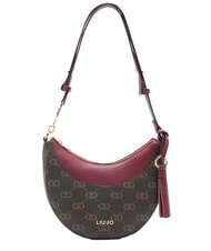 LIUJO CIRRY Borsa a tracolla piccola con nappina red wine - Borse Donna - 1