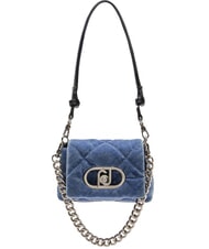 LIUJO LAPUFFY Mini Bag a spalla / a tracolla light denim - Borse Donna - 1