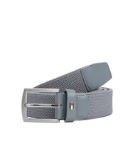 TOMMY HILFIGER DENTON ELASTIC Cintura da uomo in tessuto intrecciato - Cinture