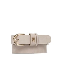 TOMMY HILFIGER TH ESSENTIAL Cintura da donna in pelle nabuk - Cinture