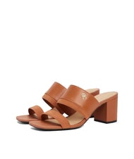 TOMMY HILFIGER TH Sandalo mule in pelle taco largo - Scarpe Donna