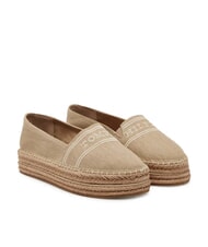 TOMMY HILFIGER TH Espadrillas platform in canvas - Scarpe Donna