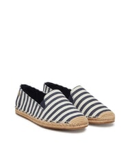 TOMMY HILFIGER TH Ciabattine espadrillas in canvas - Scarpe Donna