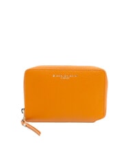 GIANNI CHIARINI GRAIN Portafoglio in pelle zip around spice - Portafogli Donna - 1