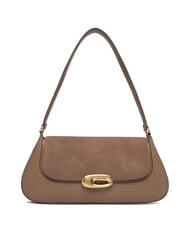 CALVIN KLEIN SUEDED ENGRAVED Borsa a spalla desert taupe - Borse Donna - 1