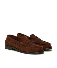 TOMMY HILFIGER CLASSIC HILFIGER Mocassini in pelle suede brown - Scarpe Uomo - 1
