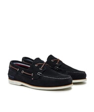 TOMMY HILFIGER TH BOAT CORE Mocassini in pelle suede desert sky - Scarpe Uomo - 1