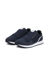 TOMMY HILFIGER TH Sneakers in pelle sued e tessuto desert sky - Scarpe Uomo - 1