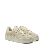 TOMMY HILFIGER GREENWICH Sneakers flatform in pelle suede - Scarpe Donna