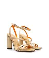 TOMMY HILFIGER TH GOLD BLOCK Sandali alti in pelle - Scarpe Donna