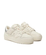 TOMMY HILFIGER TH Sneakers chunky donna in pelle ivory petal - Scarpe Donna - 1