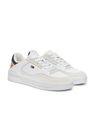 TOMMY HILFIGER ESSENTIAL BASKET Sneakers white - Scarpe Donna - 1