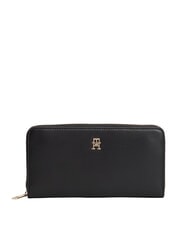 TOMMY HILFIGER TH ICON Portafoglio Zip Around black - Portafogli Donna - 1