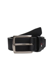 TOMMY HILFIGER DENTON Cintura in pelle black - Cinture - 1