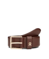 TOMMY HILFIGER TH SQUARE Cintura in pelle - Cinture