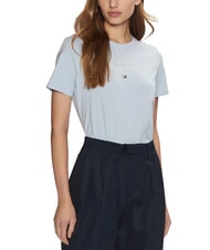 TOMMY HILFIGER MODERN SCRIPT T-shirt in cotone con stampa - T-shirt e Top Donna