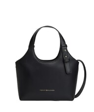 TOMMY HILFIGER TH LOGO Borsa a spalla, con tracolla black - Borse Donna - 1