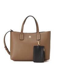 TOMMY HILFIGER TH ICON Borsa a mano, con tracolla nordic taupe - Borse Donna - 1