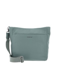 MANDARINA DUCK MELLOW LEATHER Borsa a tracolla, in pelle iceberg green - Borse Donna - 1
