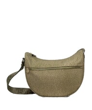 BORBONESE LUNA BAG MIDDLE ECO LINE Sacca a tracolla olive - Borse Donna - 1