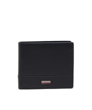 TOMMY HILFIGER TH CORP Portafoglio in pelle con portamonete space blue - Portafogli Uomo - 1