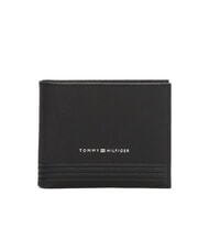 TOMMY HILFIGER TH BUSINESS Portafoglio in pelle 6 cc black - Portafogli Uomo - 1