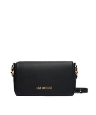 LOVE MOSCHINO JEWEL Borsa a spalla con patta Nero - Borse Donna - 1