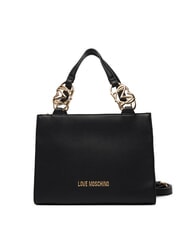 LOVE MOSCHINO JEWEL Borsa cartelletta con tracolla Nero - Borse Donna - 1