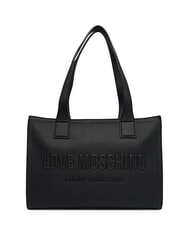 LOVE MOSCHINO SIGNATURE LOVE Borsa shopping a spalla Nero - Borse Donna - 1