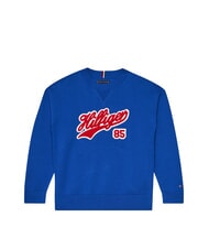 TOMMY HILFIGER TH KIDS Maglioncino a girocollo in cotone ultra blue - Maglioni Bambini - 1