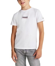 TOMMY HILFIGER TH KIDS T-shirt a maniche corte con bandierina - T-shirt Bambino