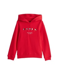 TOMMY HILFIGER TH KIDS Felpa con cappuccio ricamo bandiere - Felpe Bambini