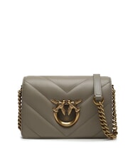 PINKO LOVE CLICK Borsa mini in pelle trapuntata - Borse Donna