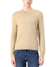 TOMMY HILFIGER TH JEANS Maglione a girocollo in cotone - Maglie Uomo