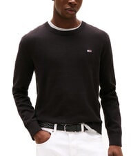 TOMMY HILFIGER TH JEANS Maglione a girocollo in cotone - Maglie Uomo
