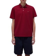 NAPAPIJRI EALIS Polo tibetan red - Polo Uomo - 1