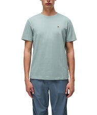 NAPAPIJRI SALIS T-Shirt in cotone green mil - T-shirt Uomo - 1