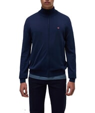 NAPAPIJRI DECATUR Maglia full zip blu marine - Maglie Uomo - 1
