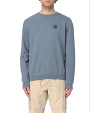 NAPAPIJRI B-BADGE Felpa in cotone stormy weat - Felpe Uomo - 1