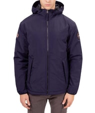 NAPAPIJRI S-DATI T-Shirt in cotone blu marine - T-shirt Uomo - 1