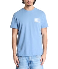 TOMMY HILFIGER TH JEANS T-shirt stampa bandiera paisley colorado blue - T-shirt Uomo - 1