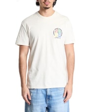 TOMMY HILFIGER TH JEANS T-shirt manica corta regular fit oat marl htr - T-shirt Uomo - 1