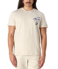 TOMMY HILFIGER TH JEANS T-shirt con stampa newsprint - T-shirt Uomo - 1