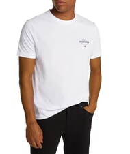 TOMMY HILFIGER TH T-shirt con stampa white - T-shirt Uomo - 1