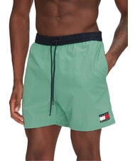 TOMMY HILFIGER TH Pantaloncini da bagno bicolor fort green - Costumi da bagno Uomo - 1